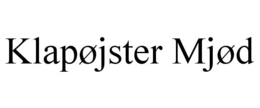 KLAPØJSTER MJØD trademark