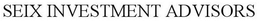 SEIX INVESTMENT ADVISORS trademark