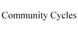 COMMUNITY CYCLES trademark