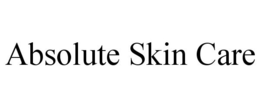 ABSOLUTE SKIN CARE trademark