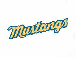 MUSTANGS ST. LAWRENCE_MUSTANGS SCRIPT trademark
