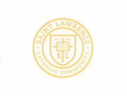 ·SAINT LAWRENCE· CATHOLIC COMMUNITY EST. 1866 S L trademark