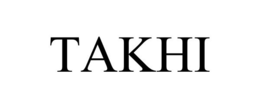 TAKHI trademark