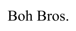 BOH BROS. trademark