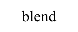 BLEND trademark