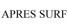 APRES SURF trademark