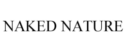 NAKED NATURE trademark