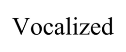 VOCALIZED trademark