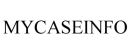 MYCASEINFO trademark