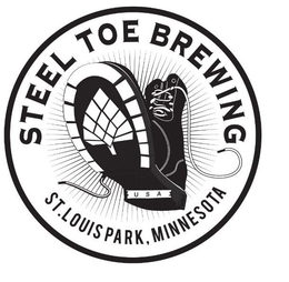 STEEL TOE BREWING U S A ST. LOUIS PARK, MINNESOTA trademark