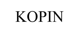 KOPIN trademark