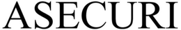 ASECURI trademark