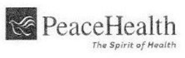 PEACE HEALTH THE SPIRIT OF HEALTH trademark