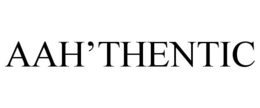 AAH'THENTIC trademark