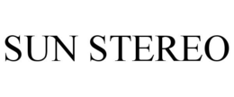 SUN STEREO trademark