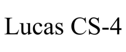 LUCAS CS-4 trademark