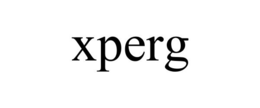 XPERG trademark