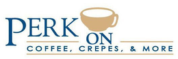 PERK ON COFFEE, CREPES, & MORE trademark