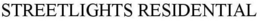 STREETLIGHTS RESIDENTIAL trademark