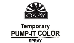 OKAY TEMPORARY PUMP-IT COLOR SPRAY trademark