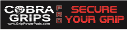 COBRA GRIPS WWW.GRIPPOWERPADS.COM PRO SECURE YOUR GRIP trademark