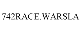 742RACE.WARSLA trademark