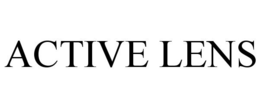 ACTIVE LENS trademark