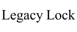 LEGACY LOCK trademark