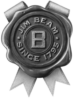 B JIM BEAM SINCE 1795 trademark