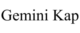 GEMINI KAP trademark