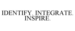 IDENTIFY. INTEGRATE. INSPIRE. trademark