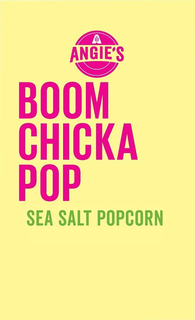 ANGIE'S A BOOM CHICKA POP. SEA SALT POPCORN trademark