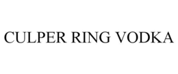 CULPER RING VODKA trademark