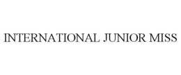 INTERNATIONAL JUNIOR MISS trademark
