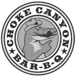 CHOKE CANYON BAR-B-Q trademark