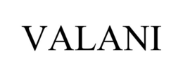 VALANI trademark