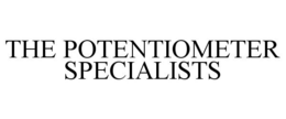 THE POTENTIOMETER SPECIALISTS trademark