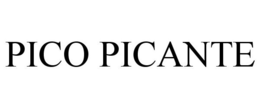 PICO PICANTE trademark
