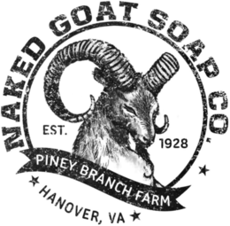 NAKED GOAT SOAP CO. EST. 1928 PINEY BRANCH FARM HANOVER, VA trademark
