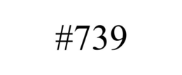 #739 trademark