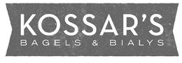 KOSSAR'S BAGELS & BIALYS trademark