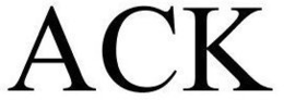 ACK trademark