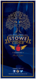 SMALL BATCH BARREL AGED STOWE CIDAR VERMONT HARD CIDER trademark