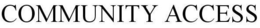 COMMUNITY ACCESS trademark