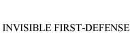 INVISIBLE FIRST-DEFENSE trademark