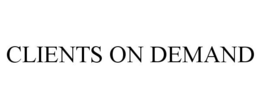 CLIENTS ON DEMAND trademark