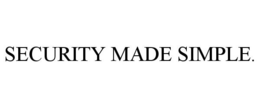 SECURITY MADE SIMPLE. trademark