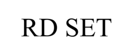 RD SET trademark