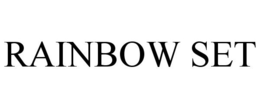 RAINBOW SET trademark