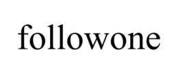 FOLLOWONE trademark